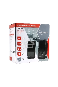 Акустическая система Gembird SPK-510, черный, 6 Вт, рег. громкости, разъём для наушников,USB-питание