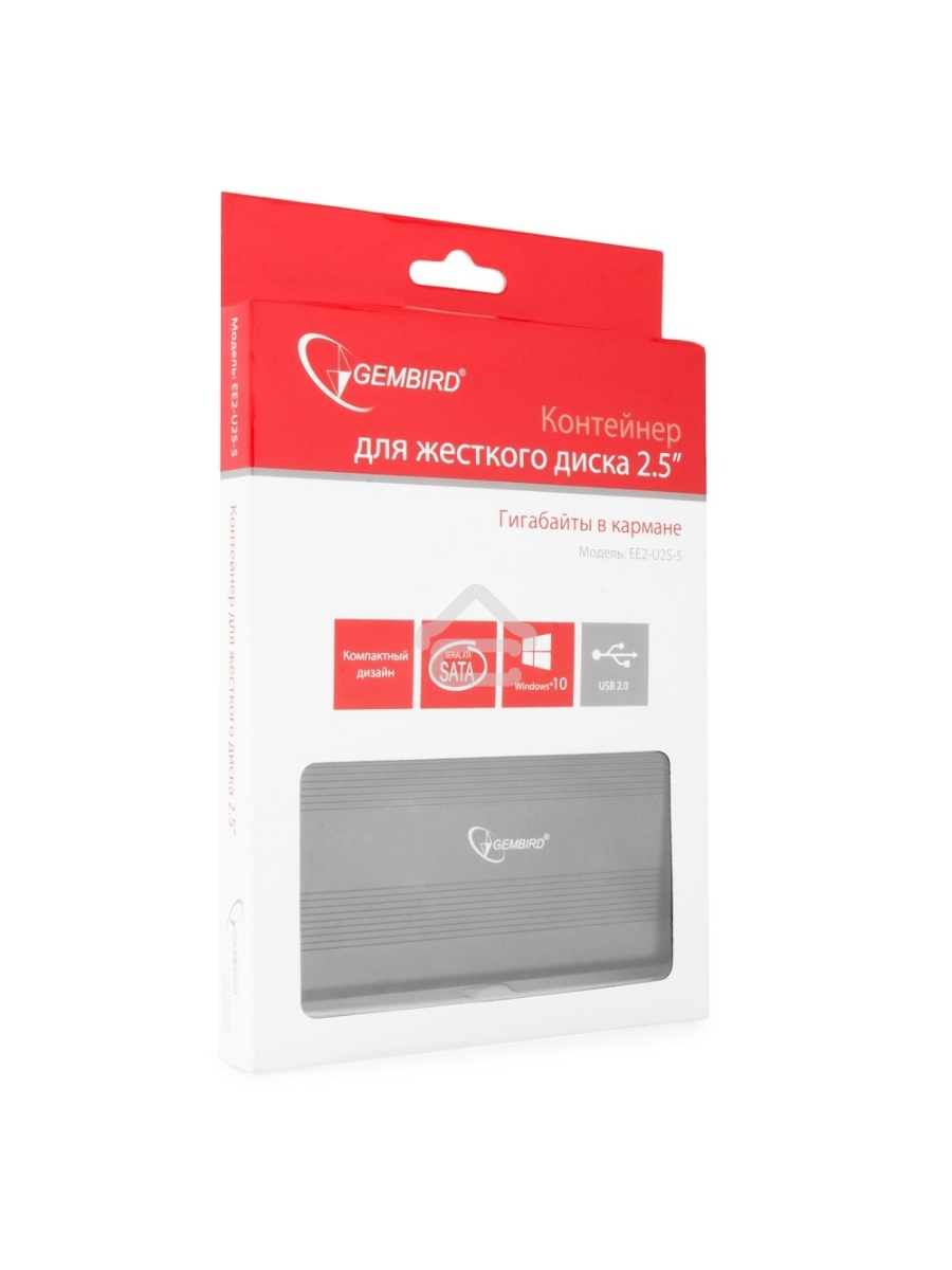 Внешний корпус для HDD Gembird EE2-U2S-5 2.5