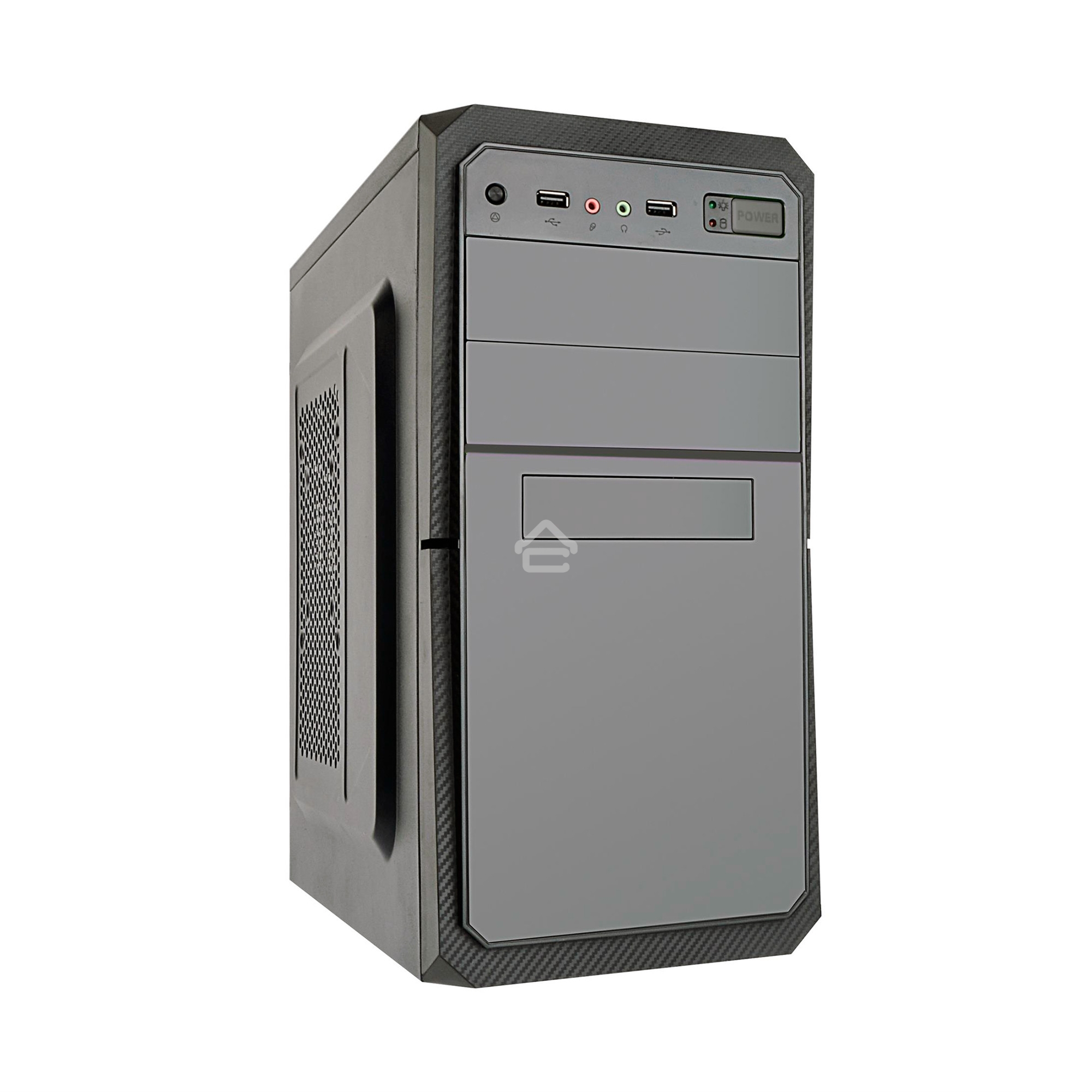 Компьютерный корпус Exegate EX284024RUS Minitower BA-202 Black, mATX, <AA400, 80mm>, 2*USB, Audio