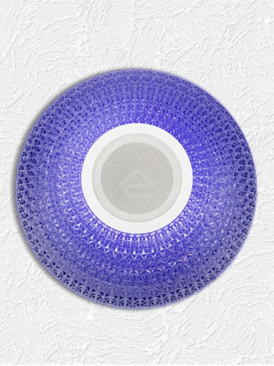 Светильник настенно-потолочный Rexant Satori Melody 2700-6500 K RGB Bluetooth Sound с пультом и APP LED