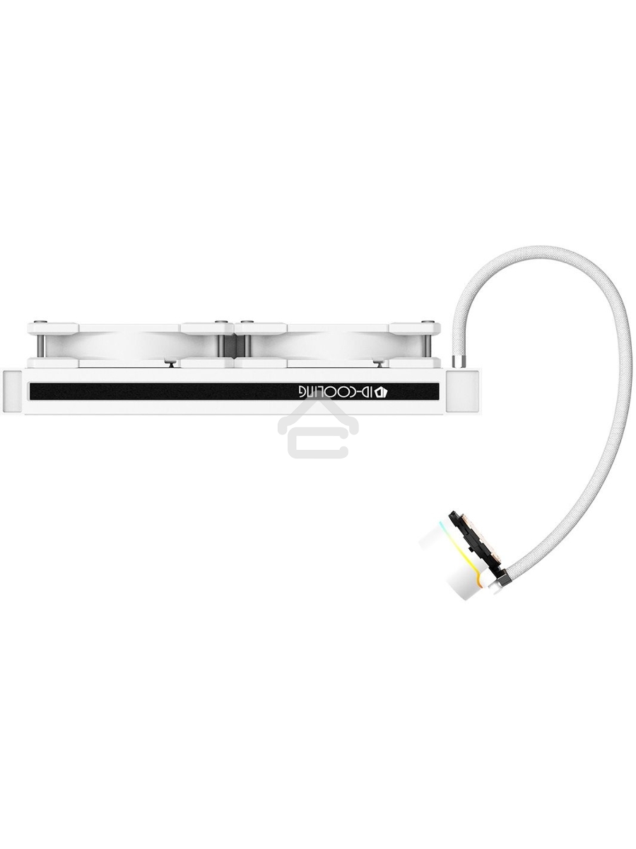 Комплект водяного охлаждения ID-Cooling ZOOMFLOW_240XT_SNOW белый 120мм алюминий+медь 1500rpm 26.4db 4-pin 250W