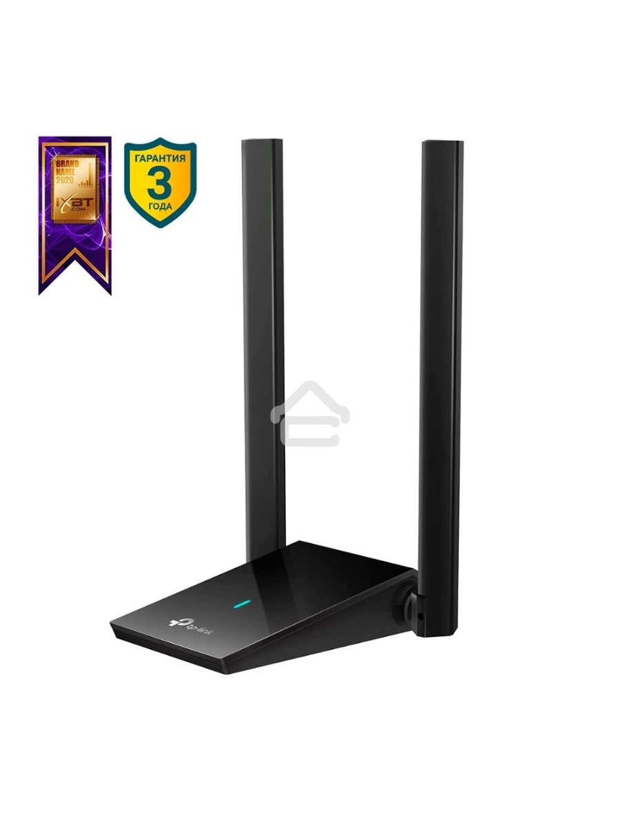 Двухдиапазонный Wi-Fi 6 USB-адаптер TP-Link Archer TX20U Plus AX1800 высокого усиления