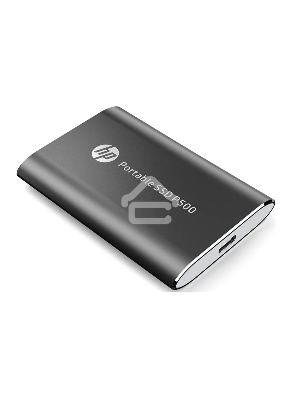 Портативный твердотельный накопитель HP P500, USB 3.1 gen.2 / USB Type-C / USB Type-A, OTG, 500 Гб, R350/W210, Черный