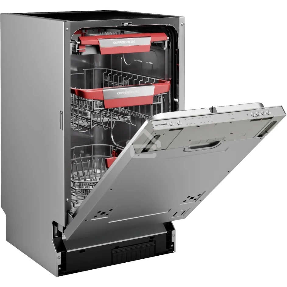 Встраиваемая посудомоечная машина Kuppersberg GIM 4592, черный, 44.8 см, 10 компл., 42 дБ, класс A+++