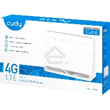 Маршрутизатор AC1200 Wi-Fi 4G LTE Cat 6 Gigabit Router, 4 10/100/1000M RJ45 Ports, Nano SIM Slot, Quectel module inside,build-in 4G LTE modem, 300Mbps at 2.4GHz + 867Mbps at 5GHz, Internal Antennas, PPTP/L2TP/OpenVPN/WireGuard VPN, DNS over Cloudflare/Goo