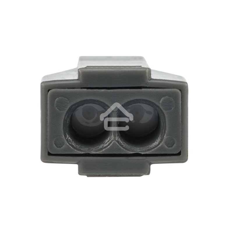 Экспресс-клемма с пастой Rexant 2-проводная до 2,5 мм², серый (100 шт./уп.) (773-302)