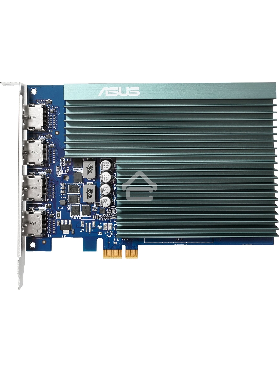 Видеокарта Asus GT730-4H-SL-2GD5 NVIDIA GeForce GT 730 2Gb GDDR5 902/5010 HDMIx4 HDCP Ret