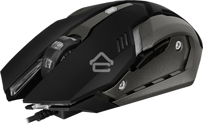 Мышь проводная SVEN RX-G740 черный, 2400 dpi, USB, кнопки - 6
