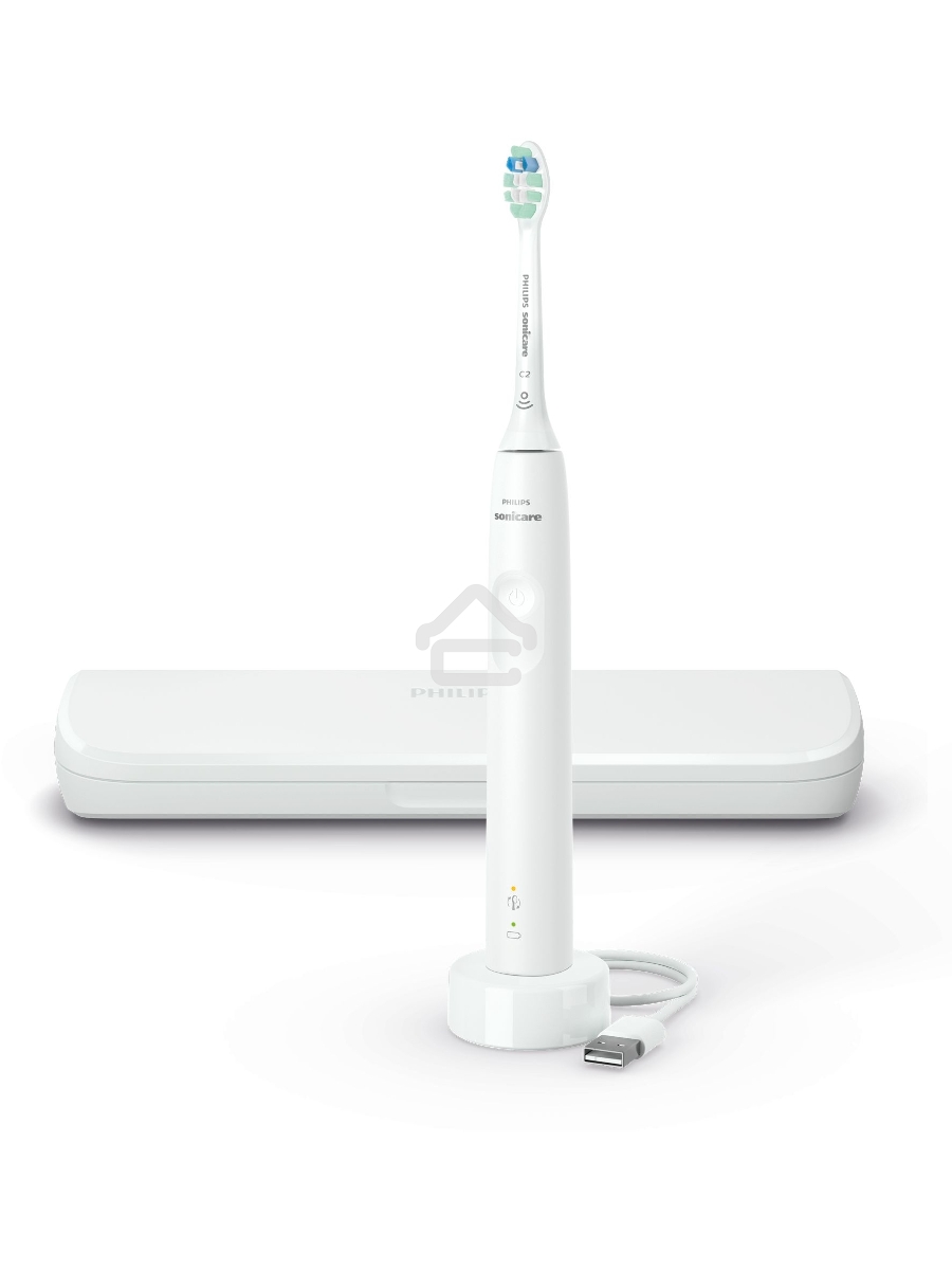 Электрическая зубная щетка Philips HX3673/13 белый