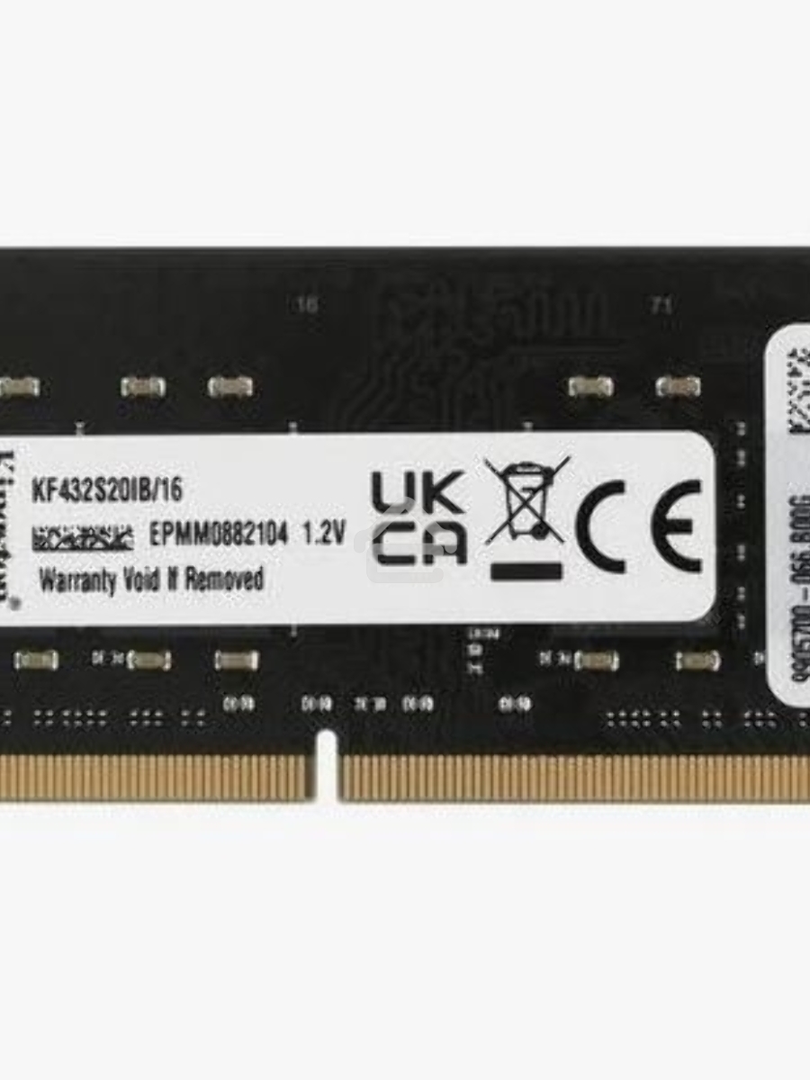 Оперативная память Kingston Fury Impact, DDR4, 16GB (1x16GB), 3200MHz, CL20, SO-DIMM