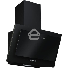 Вытяжка наклонная Elikor Коралл 50П-430-К3Д черный, 50 см, 430 куб. м/ч, 54 дБ