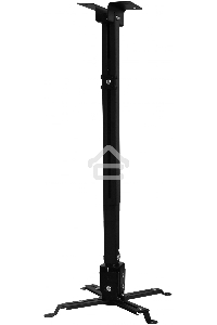 Кронштейн для проектора Buro PR04-100B черный макс.20кг потолочный поворот и наклон