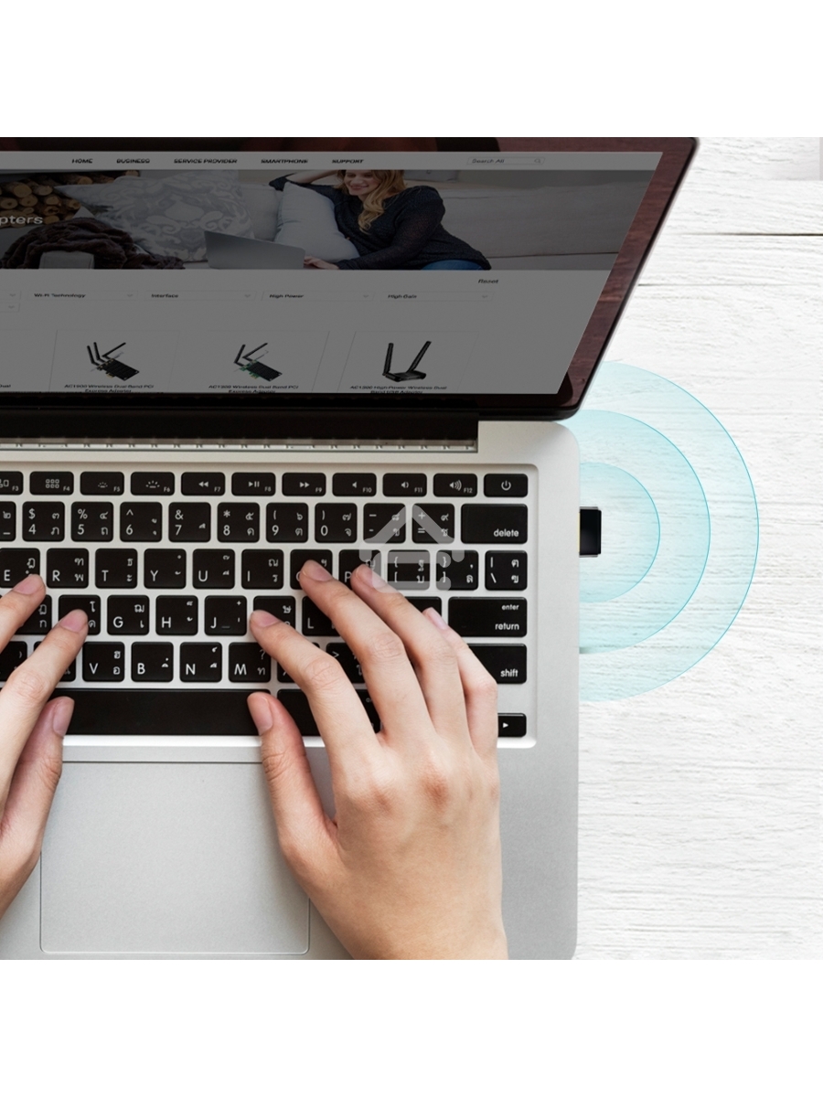 Адаптер TP-LINK Archer T2U NANO AC600 Nano Wi-Fi USB-адаптер