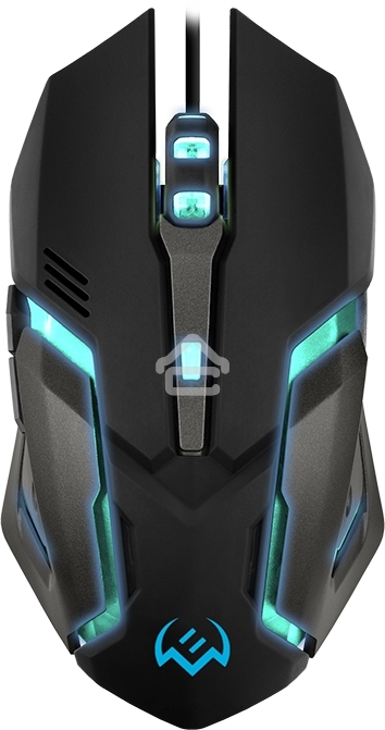Мышь проводная SVEN RX-G740 черный, 2400 dpi, USB, кнопки - 6