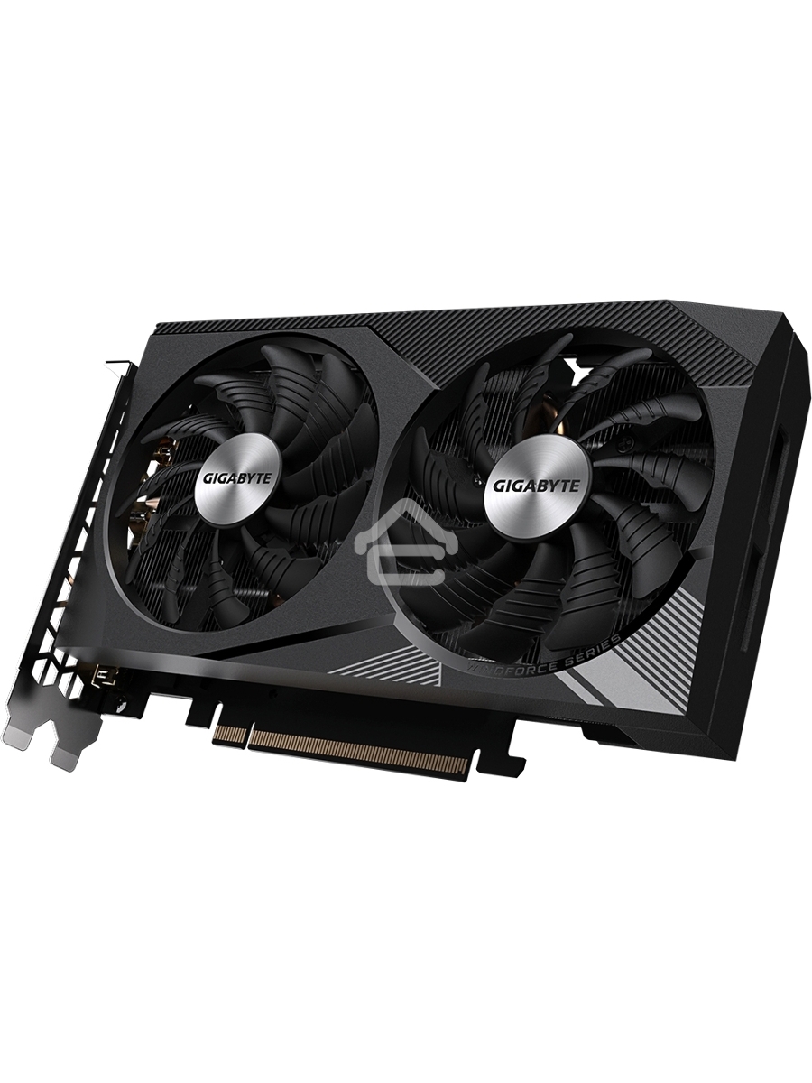 Видеокарта Gigabyte GV-N3060WF2OC-12GD (V2.0) PCIE16 12288Mb 192 GDDR6 1792/15000 HDMIx2 DPx2 HDCP Ret