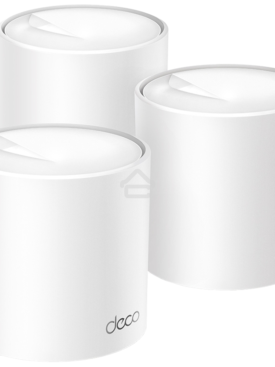 Бесшовный Mesh роутер TP-Link Deco X50(3-Pack) AX3000 10/100/1000BASE-TX (упак.:3шт)