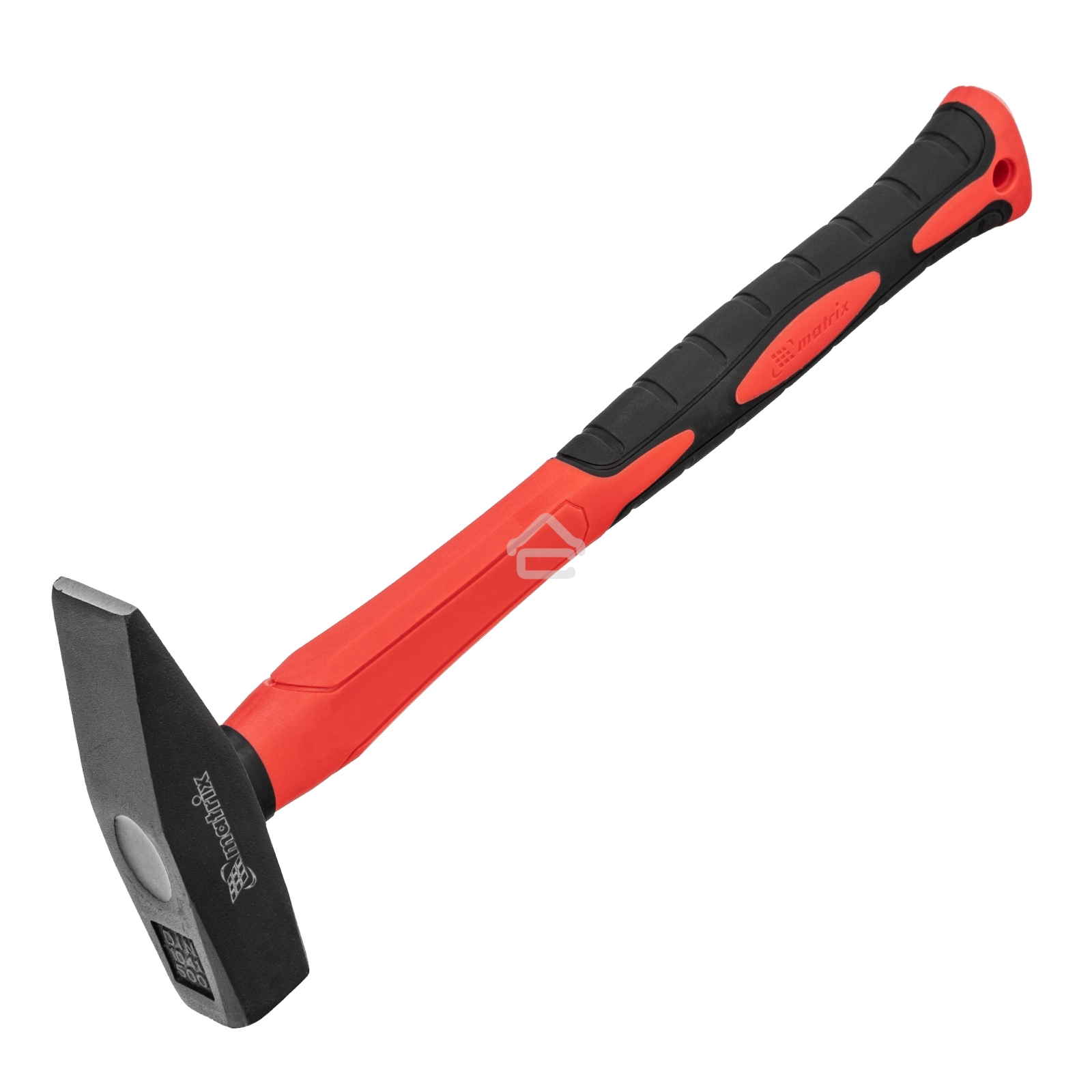 Молоток Matrix слесарный''optimal'' 500 г, фибергласовая обрезиненная рукоятка, квадратный боек