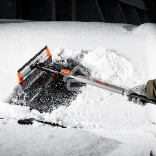 Щетка STELS 55299 щетка-сметка для снега со скребком поворотная голова