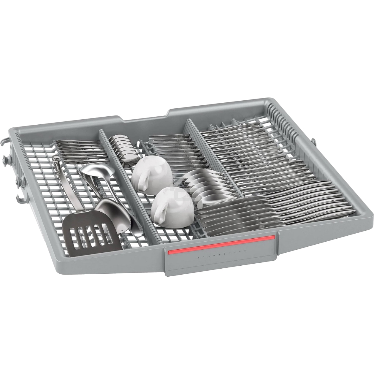 Встраиваемая посудомоечная машина Bosch SMV46KX55E, серебристый, 59.8 см, 13 компл., 44 дБ, класс A++