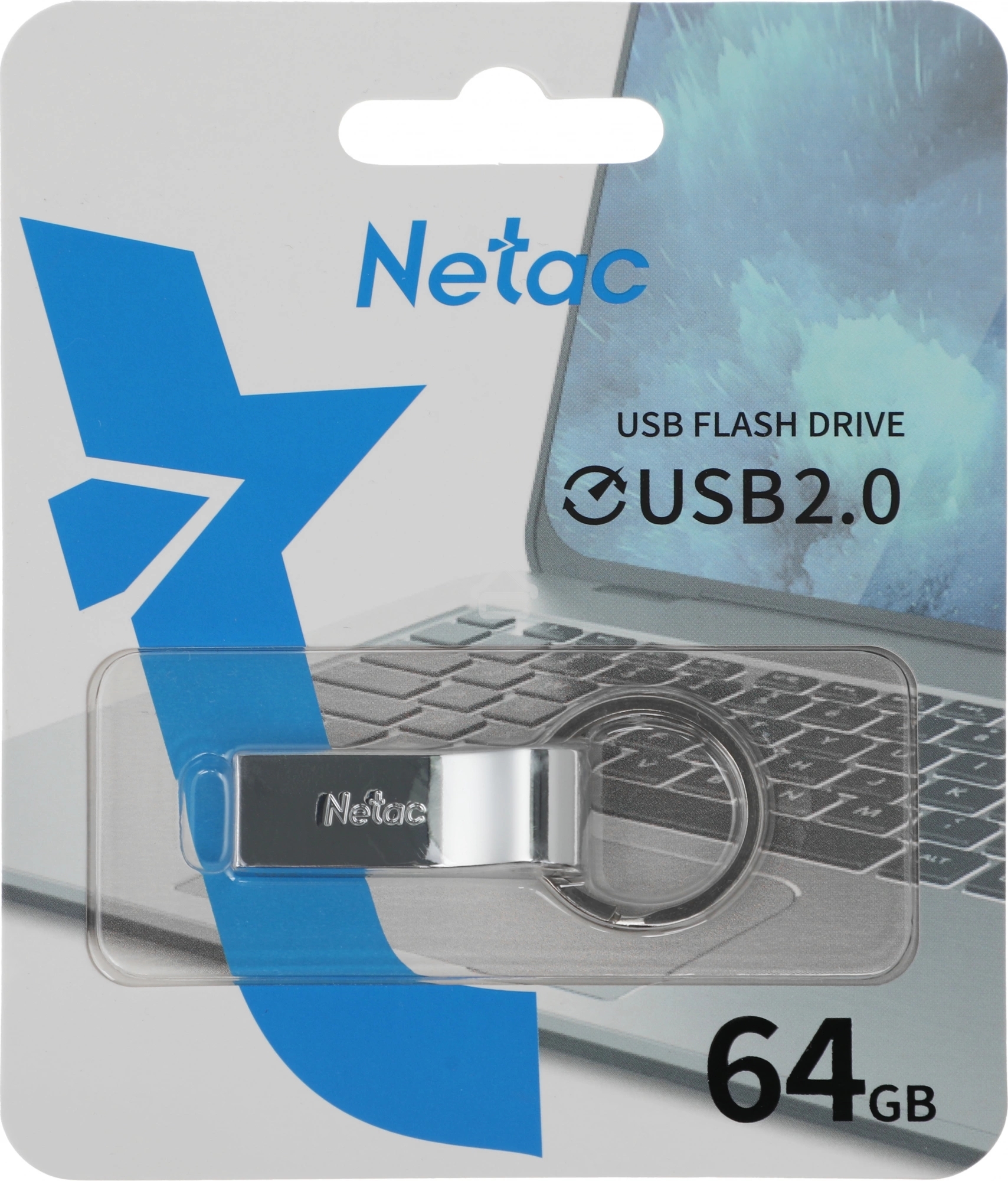 Флешка USB R/W R/W Drive Netac U275 USB2.0 64GB, retail version