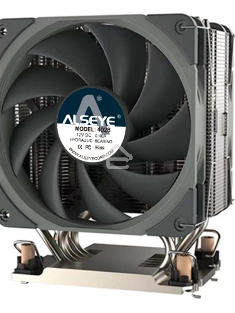 Радиатор 4U Coolserver M97 AS.01.07.0149 черный 90мм алюминий+медь 2200rpm 32db 4-pin 350W 155мм