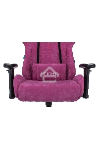 Кресло игровое Бюрократ VIKING KNIGHT LT15 FABRIC малиновый крестовина металл/пластик