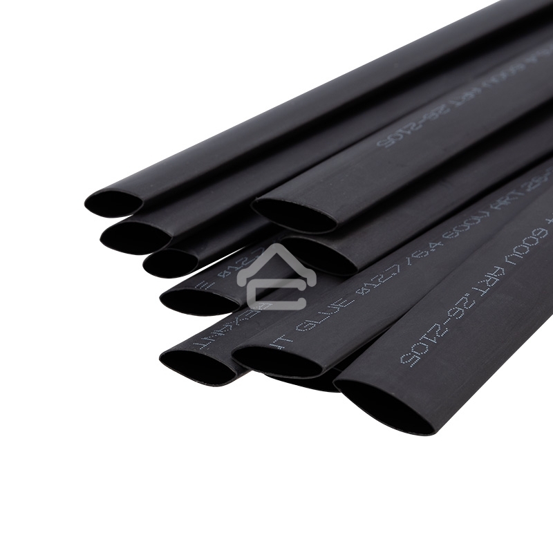 Трубка термоусаживаемая двухстенная клеевая Rexant 12.7/6.35мм (уп.10шт) по 1м черный