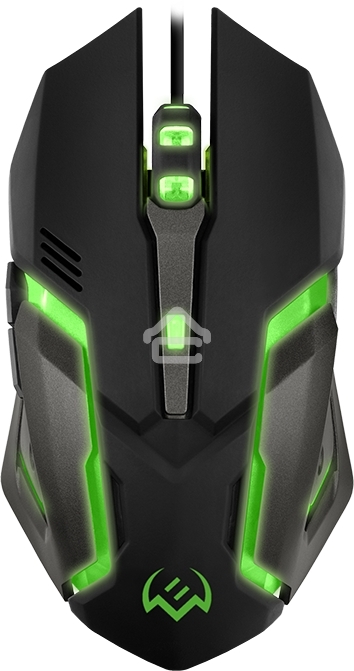 Мышь проводная SVEN RX-G740 черный, 2400 dpi, USB, кнопки - 6