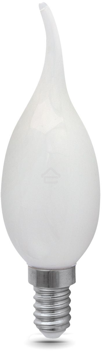 Лампа светодиодная Gauss Filament Свеча на ветру E14 5Вт 2700К OPAL