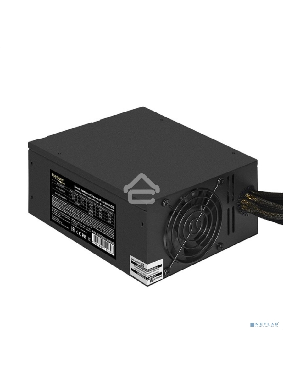 Серверный блок питания900W ExeGate ServerPRO-900ADS (ATX, APFC, КПД 82% (80 PLUS), 2x8cm fans, 24pin, 2x(4+4)