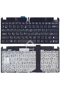 Клавиатура для ноутбука Asus Eee PC 1015 черная с рамкой