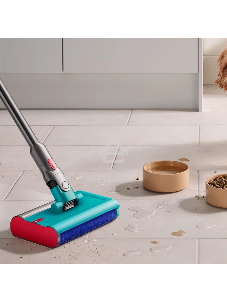 Пылесос вертикальный Dyson V15s Detect Submarine (448798-01) серый, питание от аккумулятора, 240 Вт, уборка влажная/сухая, пылесборник 0,76 л, работа от АКБ max 60 мин.