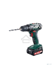 Дрель-шуруповерт Metabo BS 14.4 602206550, Аккумуляторный, 14.4В, 2 АКБ, Кейс