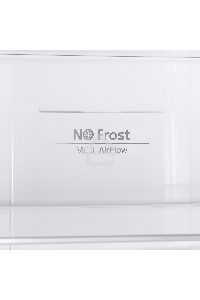 Холодильник Maunfeld MFF185NFW Inverter белый двухкамерный 240/100 л морозилка снизу, No Frost