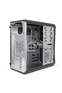 Компьютерный корпус Exegate EX284025RUS Minitower BA-202 Black, mATX, <AA450, 80mm>, 2*USB, Audio