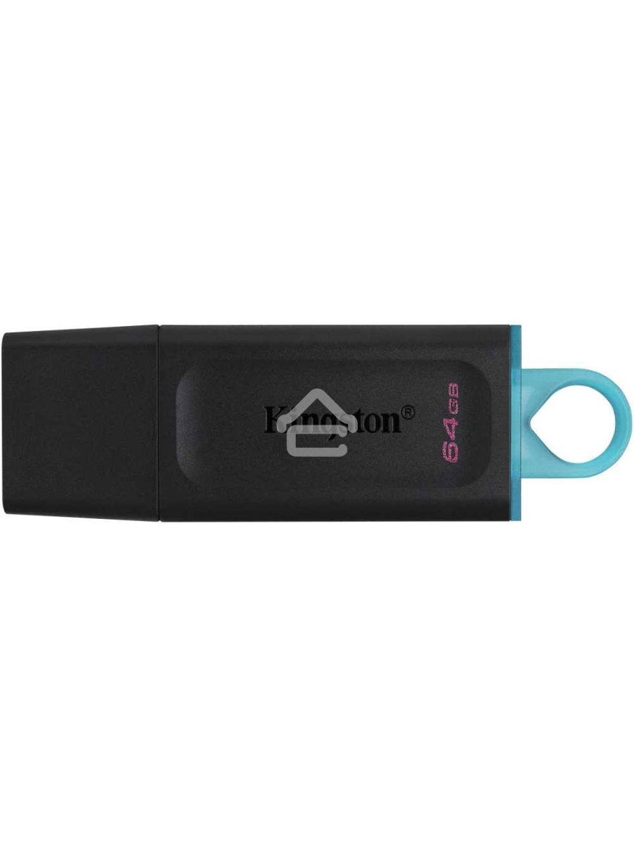 Флеш диск Kingston 64GB USB3.2 Gen 1 DataTraveler Exodia (Black + Teal)
