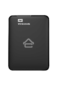 Внешний жесткий диск HDD WD 1Tb Original USB 3.0 WDBUZG0010BBK-WESN Elements Portable 2.5