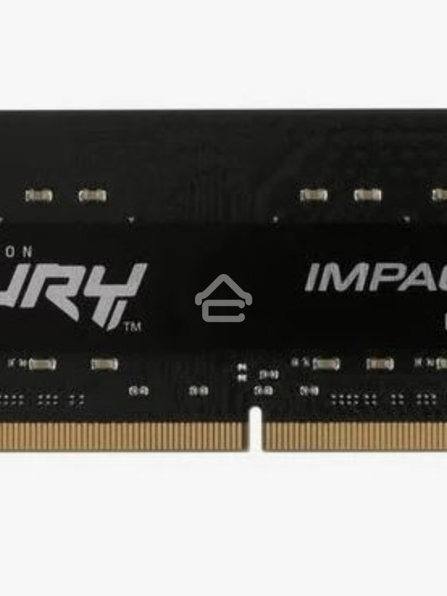 Оперативная память Kingston Fury Impact, DDR4, 16GB (1x16GB), 3200MHz, CL20, SO-DIMM