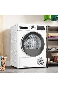 Сушильная машина Bosch WQG2410EPL белый, 9 кг, сушка - конденсационная, программ - 14, 59.8 x 84.2 x 66.5 см