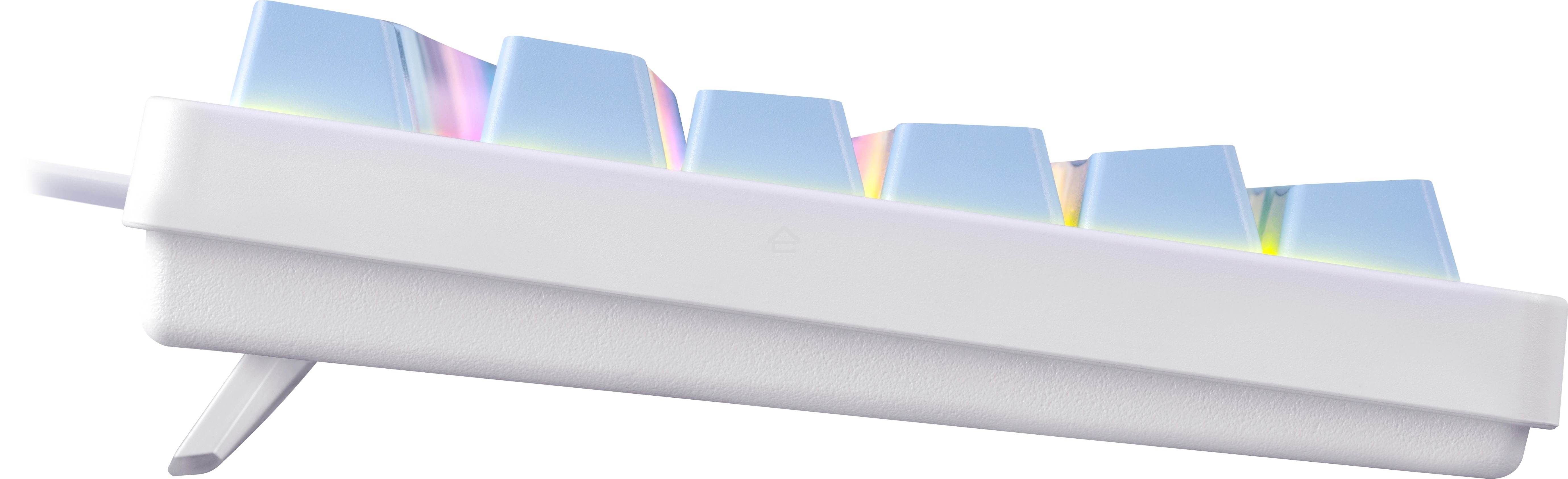 Клавиатура проводная Defender Hawk GK-418, USB, белый/голубой