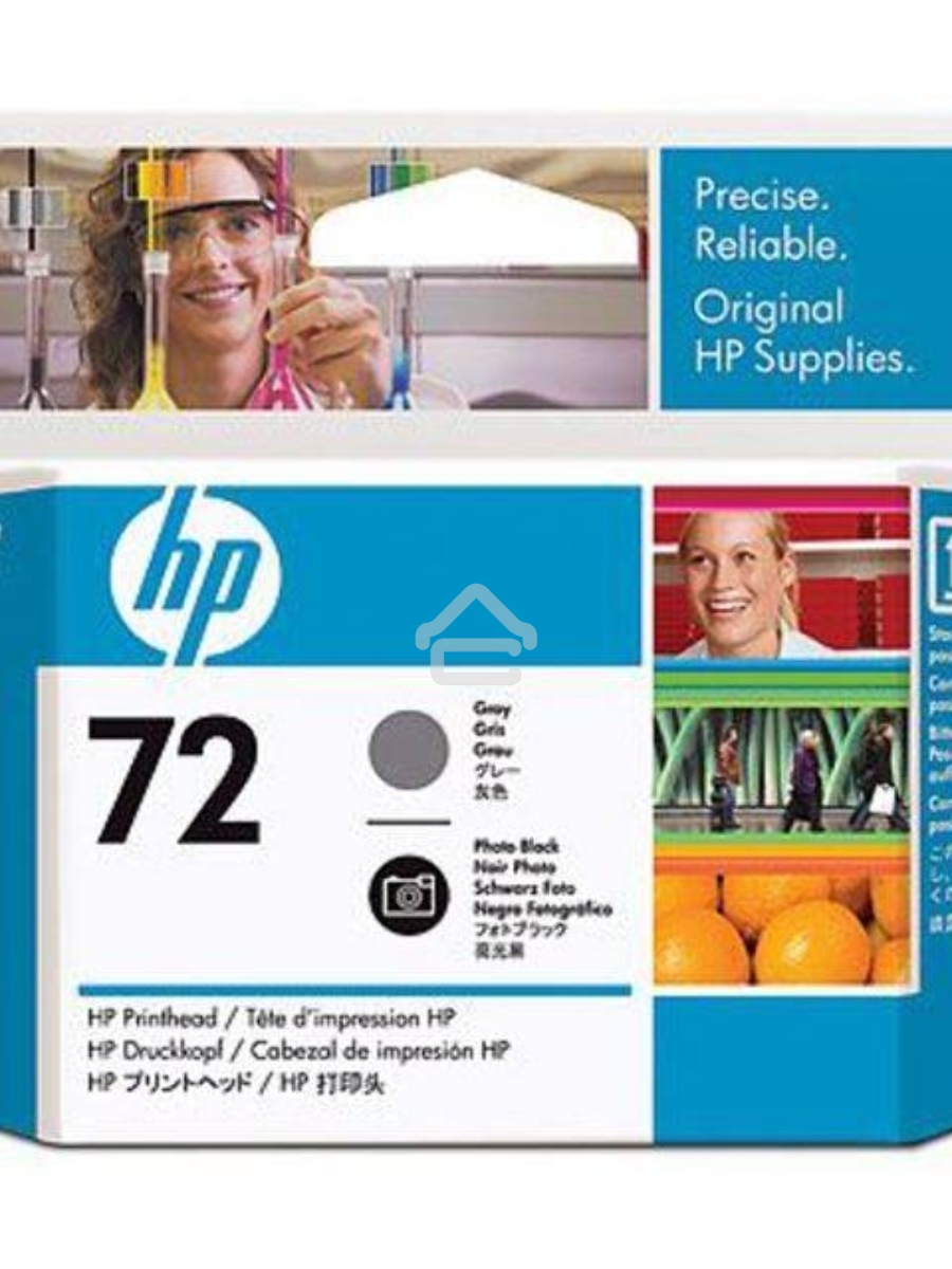 Печатающая головка HP №72 C9380A фото черный/серый печатающая головка для HP DJ T1100/T610