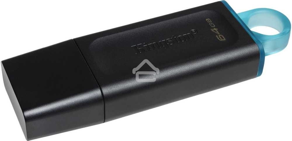Флешка USB R/W R/W Kingston 64GB USB3.2 Gen 1 DataTraveler Exodia (Black + Teal)