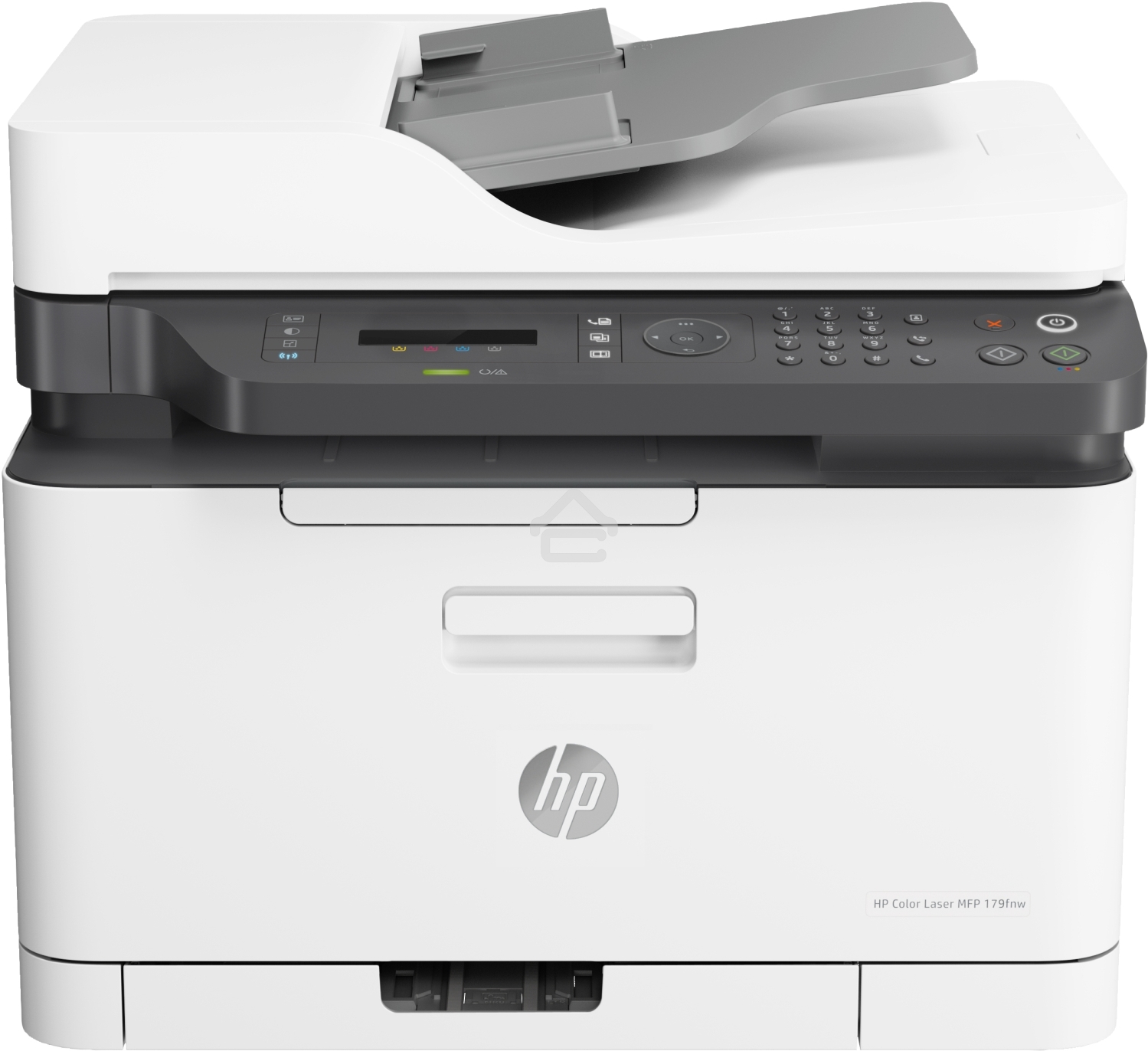 МФУ лазерный HP Color LaserJet 179fnw (4ZB97A), А4, цветной, печ. до 18 стр/мин. (ч/б) до 4 стр/мин. (цвет), скан. до 15 стр/мин. (ч/б) 6 стр/мин. (цвет), 600x600dpi, USB, RJ-45, Wi-Fi, Air Print, Mopria