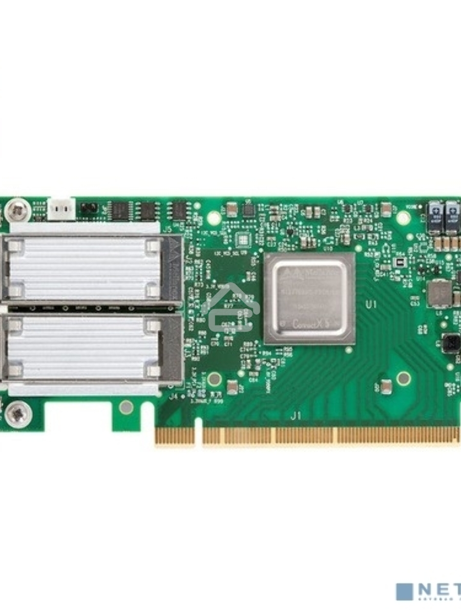 Сетевая карта MELLANOX ConnectX®-5 EN network interface card, 100GbE dual-port QSFP28, PCIe3.0 x16, tall bracket, ROHS R6