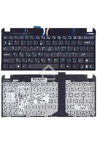 Клавиатура для ноутбука Asus Eee PC 1015 черная с рамкой