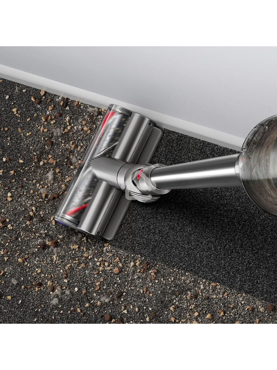 Пылесос вертикальный Dyson V15s Detect Submarine (448798-01) серый, питание от аккумулятора, 240 Вт, уборка влажная/сухая, пылесборник 0,76 л, работа от АКБ max 60 мин.