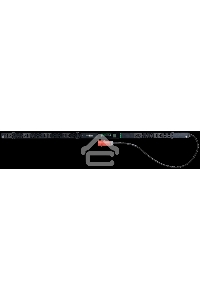 БРП Uniprom, с мониторингом, 0U, 400В, 3Ф, 16A, 36xC13 12xC19, 3м кабель, IEC309