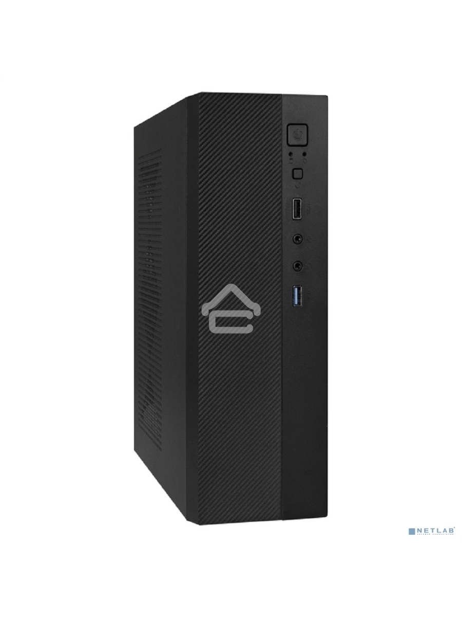 Корпус Desktop Exegate EX291267RUS MI-301U (mATX/mini-ITX, без БП, 1*USB+1*USB3.0, аудио, черный)