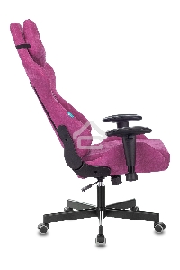 Кресло игровое Бюрократ VIKING KNIGHT LT15 FABRIC малиновый крестовина металл/пластик