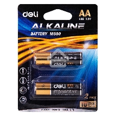 Батарея Deli E18500 AA (2шт) блистер